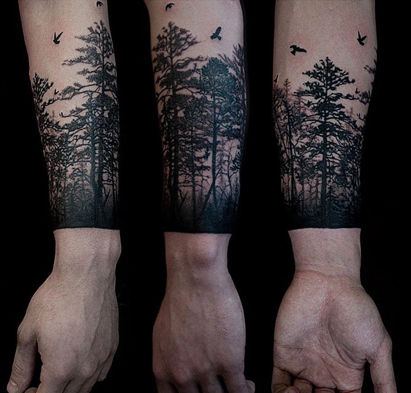 40 Tree Back Tattoo Designs For Men Wooden Ink Ideas