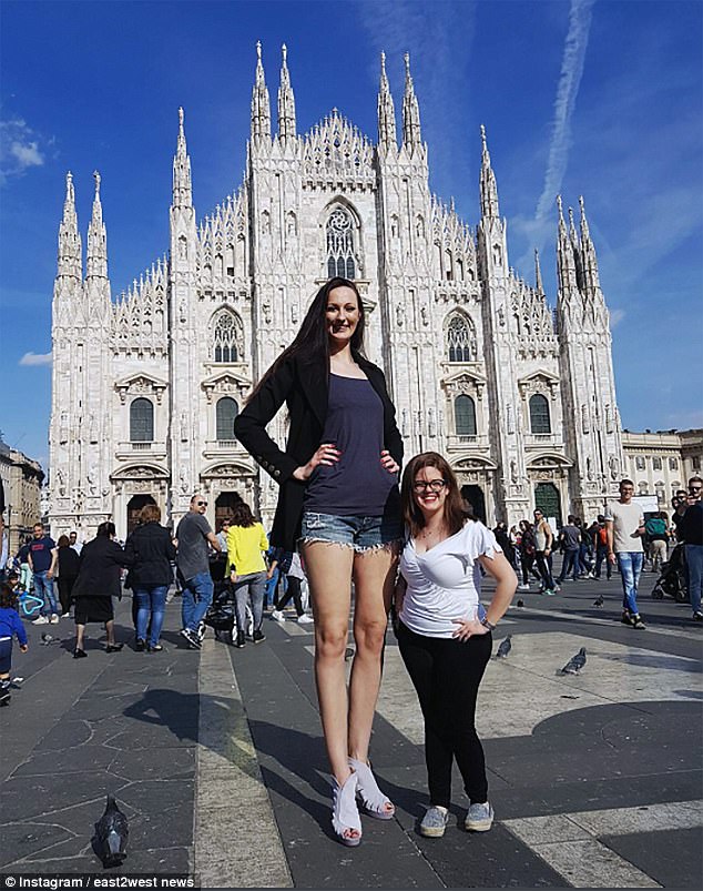 6Ft 9In Russian Model With The Longest Legs In The World Daily Mail