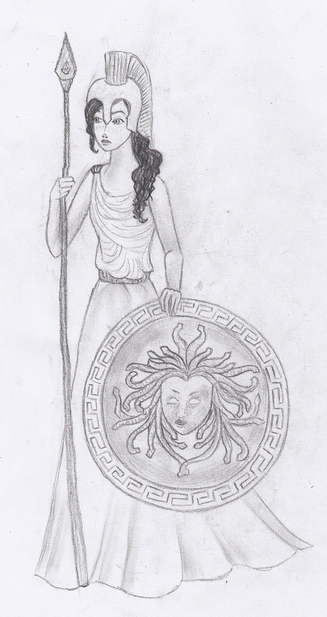 Quick Solution For Athena From The Odyssey Drawing In Minutes