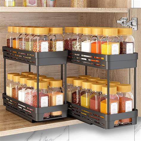 Quick Solution: Cabinet Racks For Spices To Organize In Minutes