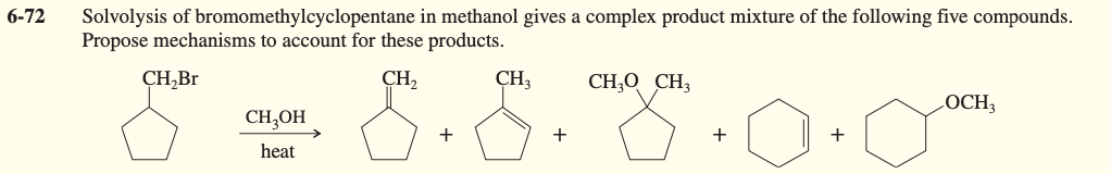 Can Methanol Do Solvolysis