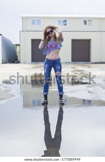 Crazybabe Beautiful Nude Girl Showing Tits Pussy And Ass Featuring Vivka Spy Gun Knife