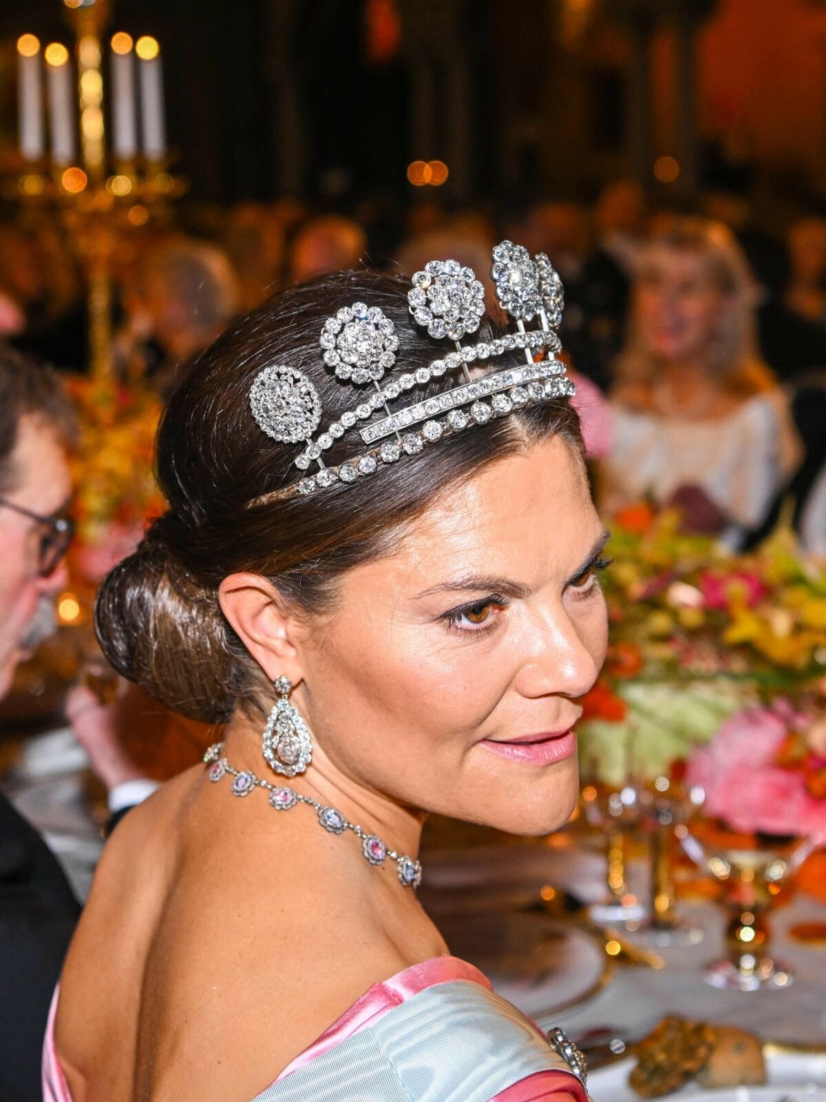 Crown Princess Victoria Attends Nobel Prize Banquet 2022 Royal