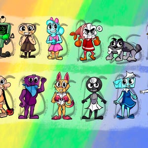 Dandy Worlds Roblox Game Merch Etsy