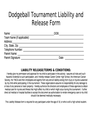 Dodgeball Pdf