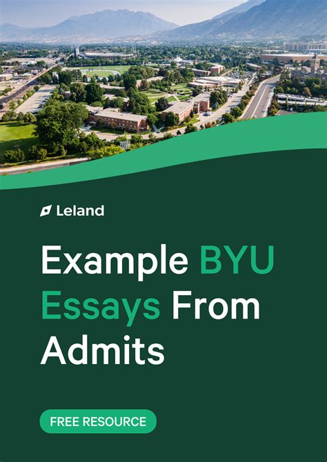 How To Get Into Byu 2025 Leland