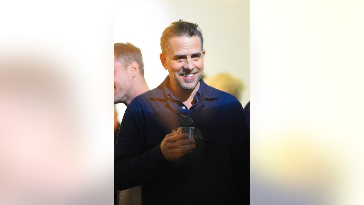 Hunter Biden Cozies Up To New York Post As He Shows Off Art At Georges Berges Gallery