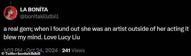 Lucy Liu S Secret Career Stuns Fans As They Discover Her Amazing Hidden Talent Away From Big Screen Daily Mail Online