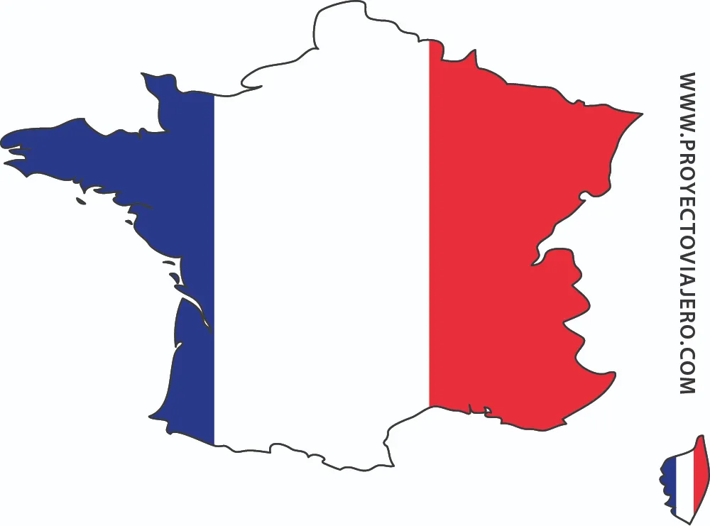 Mapas De Francia Para Viajar Al Pa S Galo