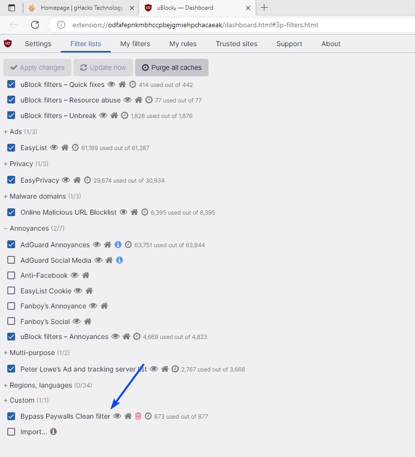 Mozilla Removes Bypass Paywalls Clean Extension From Its Add Ons Repository Ghacks Tech News