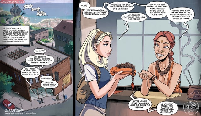 Nancy Templeton Yoga Hypnosis Comic Porn Hd Porn Comics