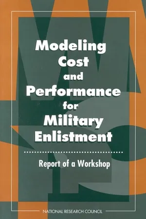 Part Iii The Cost Performance Trade Off Model Modeling Cost And Performance For Military Enlistment Report Of A Workshop The National Academies Press