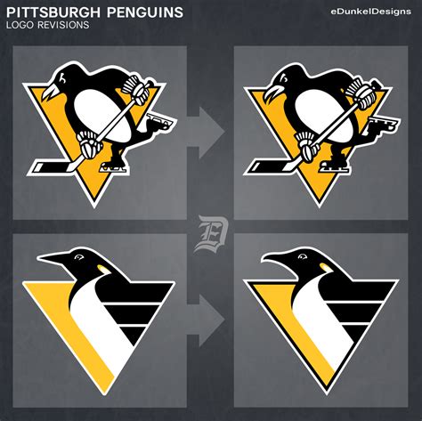 Pittsburgh Penguins Concept Logos V2 R Penguins