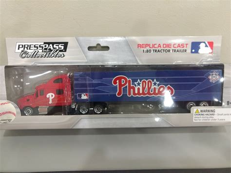 Rare 2013 Philadelphia Phillies Wb Mason Tractor Trailer With Mets Logo On Top Of The Truck Error Etsy