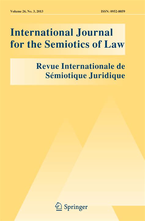 The Language Of Justice Examining Courtroom Discourse In An Electoral Conflict International Journal For The Semiotics Of Law Revue Internationale De S Miotique Juridique