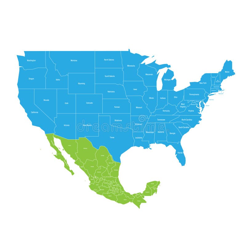 Debunking A Myth: United States And Mexico Map Reveals Common Ground