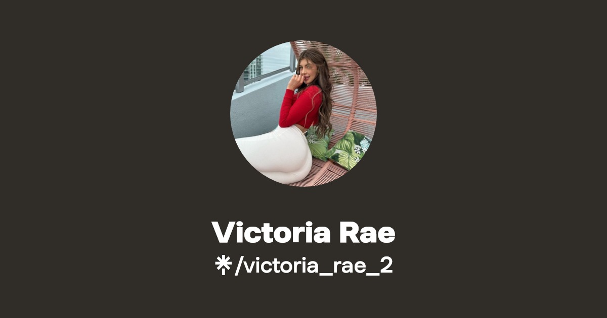 Victoria Rae's Leaked Secrets Unveiled